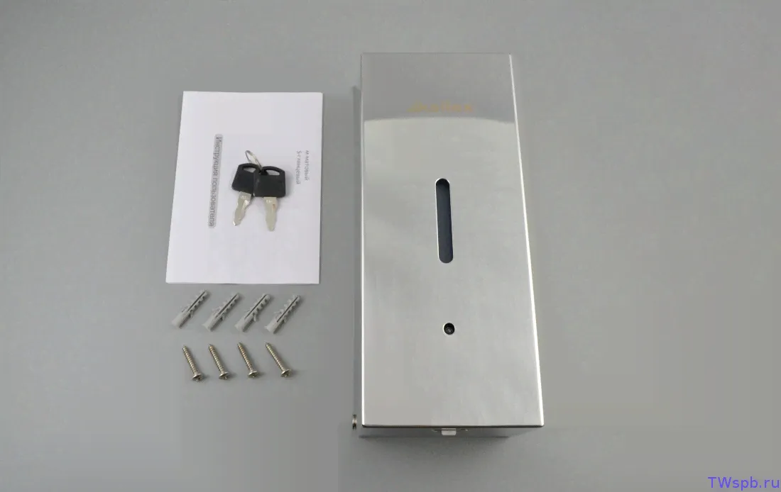 Ksitex ASD-800S Настенный сенсорный диспенсер для жидкого мыла-4