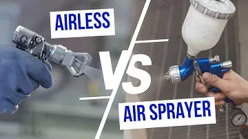 Airless vs Air Paint Sprayer [Don't Buy Until You WATCH This!]