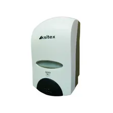 Ksitex дозатор д/мыла 1л пласт.белый SD-6010
