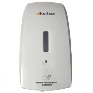 Ksitex ADD-1000 W сенсорный, антивандальный дозатор средств для дезинфекции, 1 л / Артикул ADD-1000W