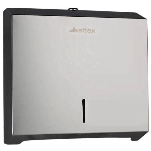 Ksitex TH-5821 SSN. Диспенсер листовых полотенец хром, глянцевый, система Z (вместимость 2 пачки)